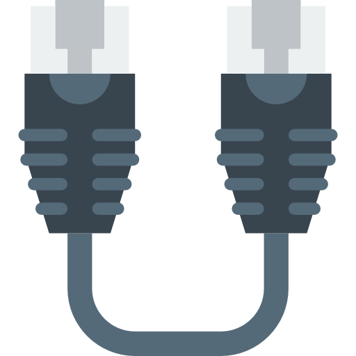 ethernet Basic Miscellany Flat icon