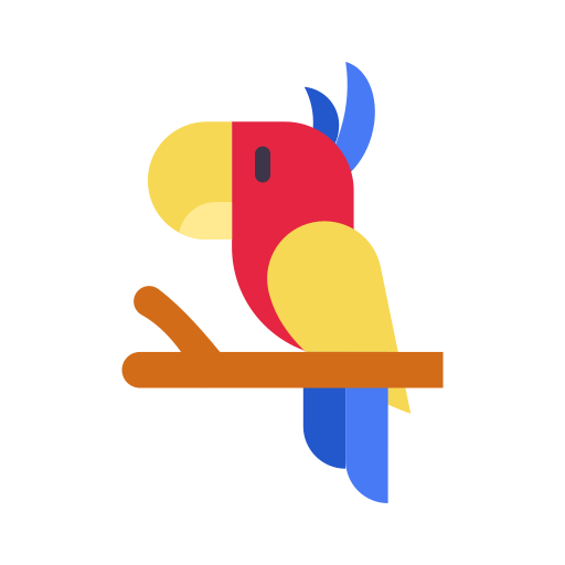 Parrot Good Ware Flat icon