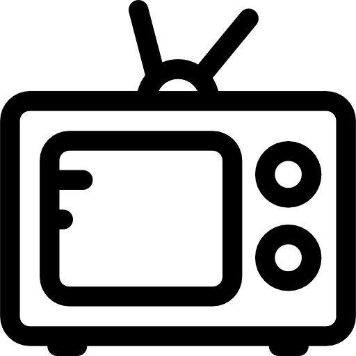 Television Prosymbols Lineal icon