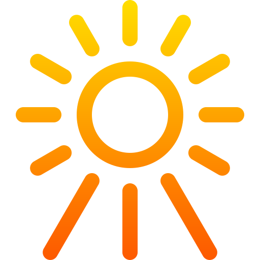 sole Basic Gradient Lineal color icona