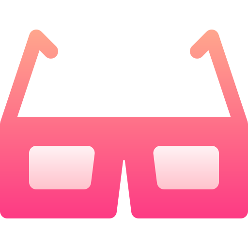 3d-brille Basic Gradient Gradient icon