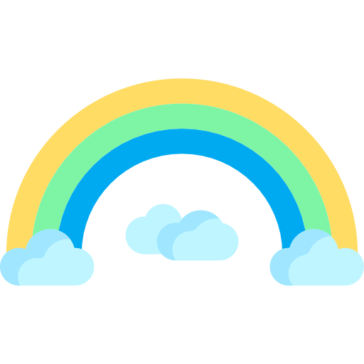 arcobaleno Special Flat icona