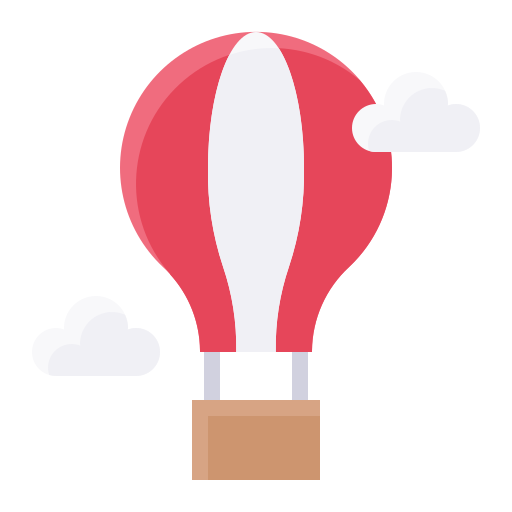 Hot air balloon Generic Flat icon