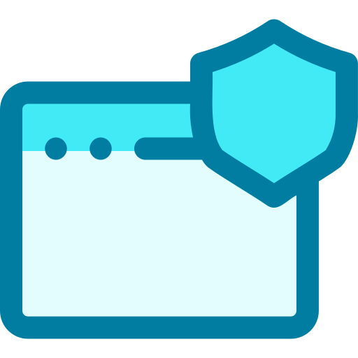 Payment security Generic Blue icon