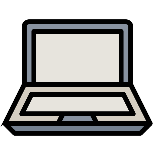 Laptop Generic Outline Color icon