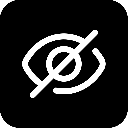 escondido Generic Glyph Ícone