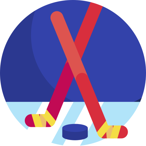 eishockey Detailed Flat Circular Flat icon