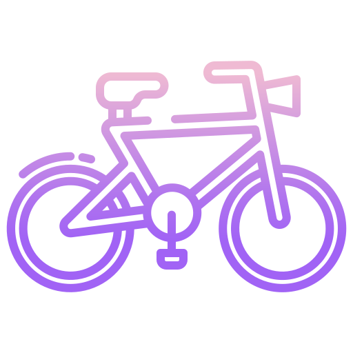 fiets Icongeek26 Outline Gradient icoon