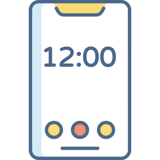 smartphone Generic Outline Color icon