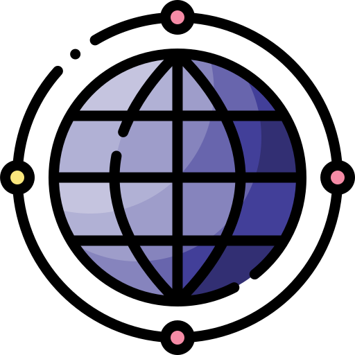 global Generic Outline Color icon