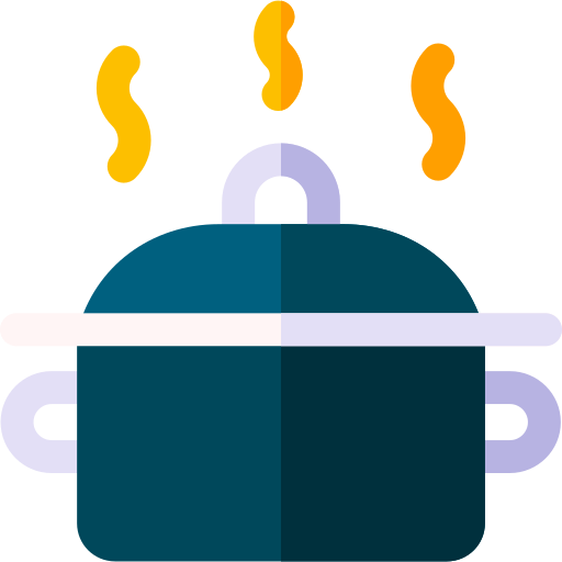 cozinhando Basic Rounded Flat Ícone