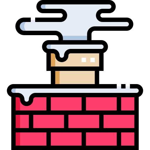 煙突上部 Detailed Straight Lineal color icon