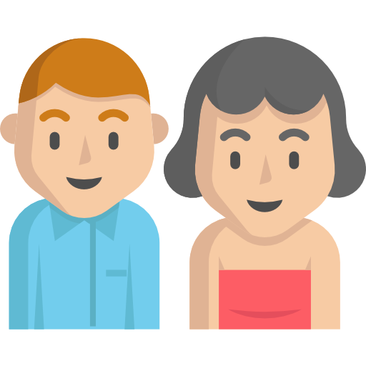 Couple Special Flat icon