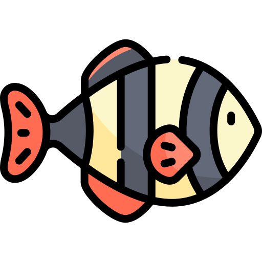 Fish Kawaii Lineal color icon