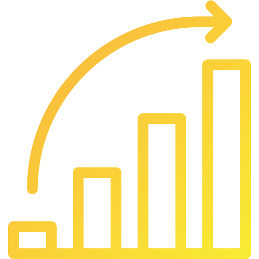 graph Generic Gradient icon