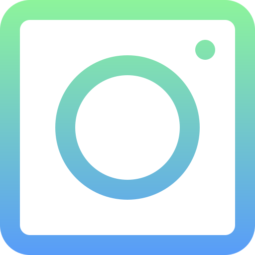 インスタグラム Super Basic Straight Gradient icon