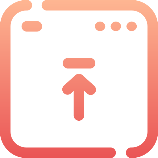 hochladen Generic Gradient icon