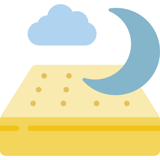 Mattress Basic Miscellany Flat icon