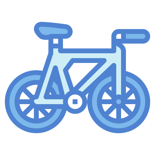 自転車 Generic Blue icon