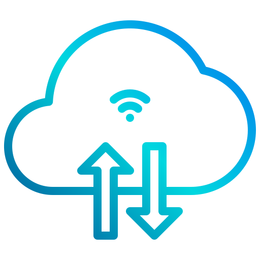 Cloud xnimrodx Lineal Gradient icon