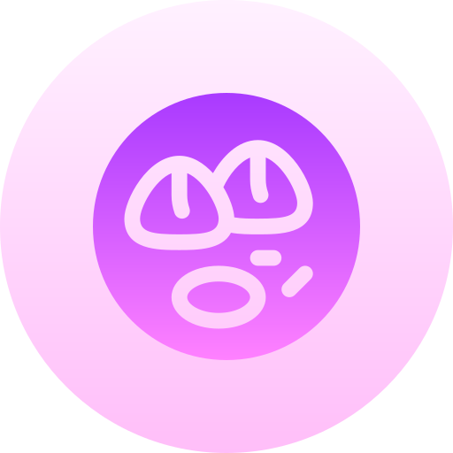 Samosa Basic Gradient Circular icon