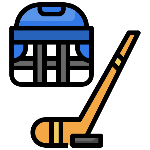 Hockey Surang Lineal Color icon