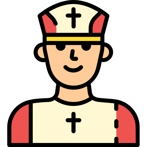 Pope Good Ware Lineal Color icon