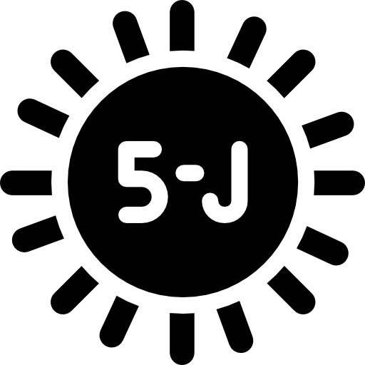 Sun Basic Rounded Filled icon