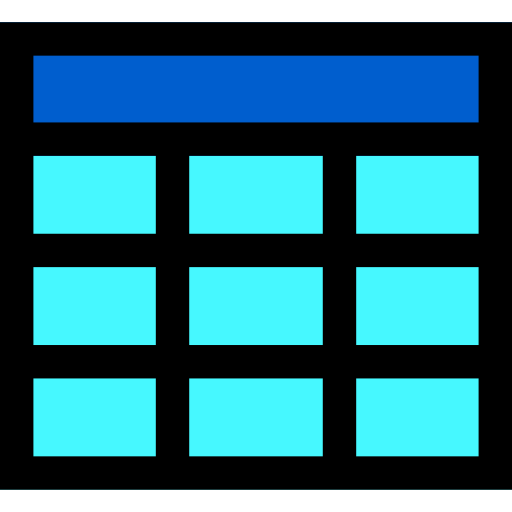 표 Pixel Linear color icon