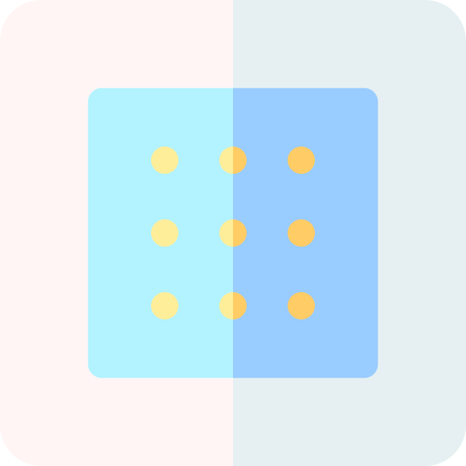 반점 Basic Rounded Flat icon