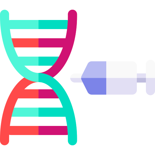 genetische veränderung Basic Rounded Flat icon
