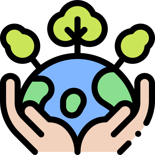 Save the planet Detailed Rounded Lineal color icon