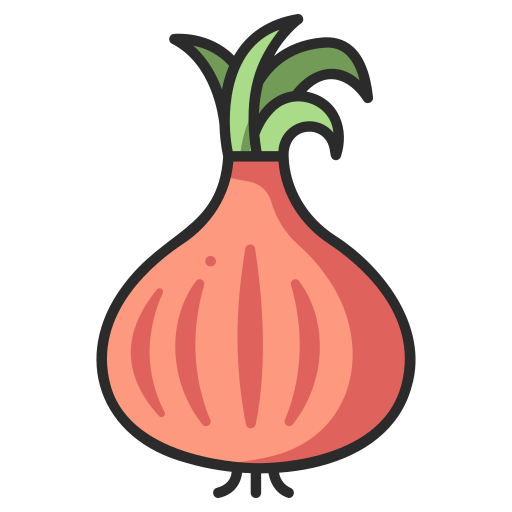 Onion MaxIcons Lineal color icon