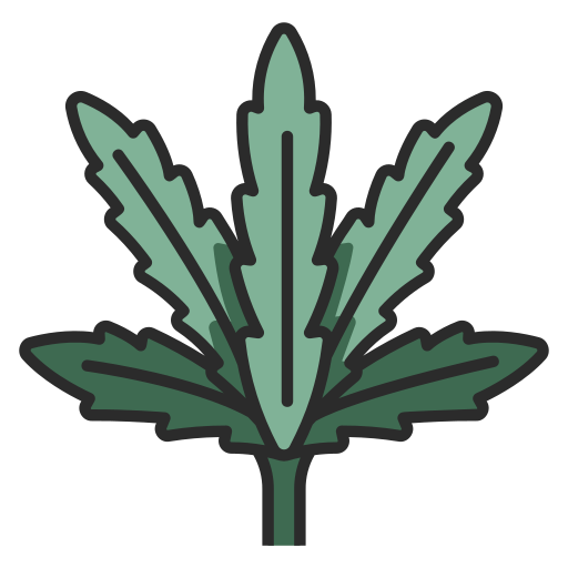 Weed MaxIcons Lineal color icon