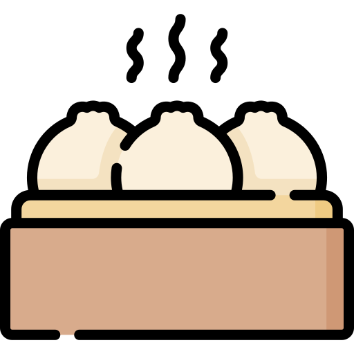 dim sum Special Lineal color icoon