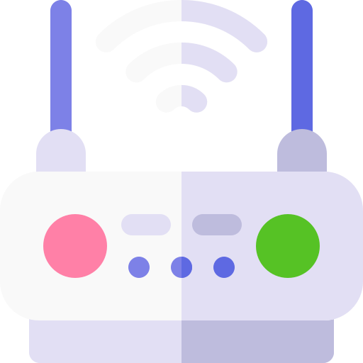 wifi Basic Rounded Flat icoon