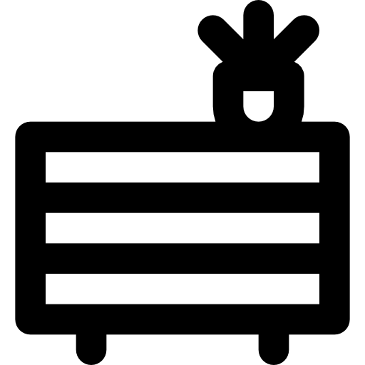 kommode Basic Black Outline icon