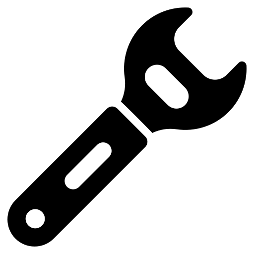 Гаечный ключ Generic Glyph иконка