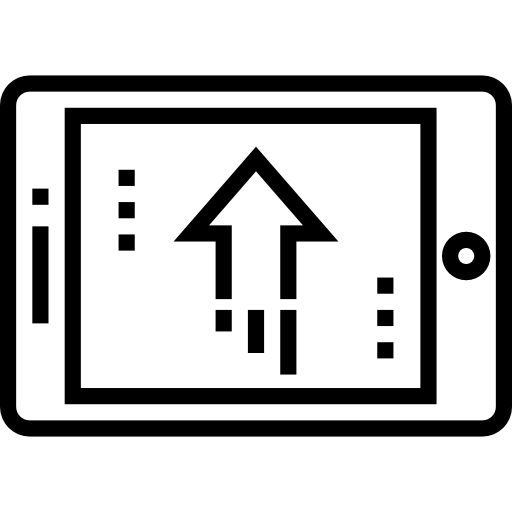 Up Detailed Straight Lineal icon