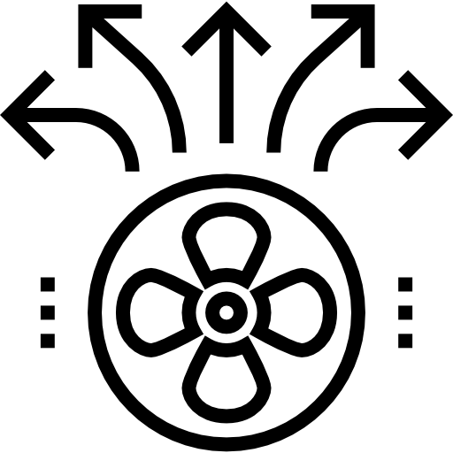 Ventilation Detailed Straight Lineal icon