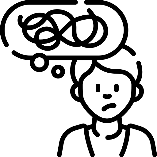 schizofrenia Special Lineal icona