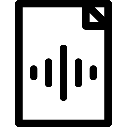 소리 Basic Rounded Lineal icon