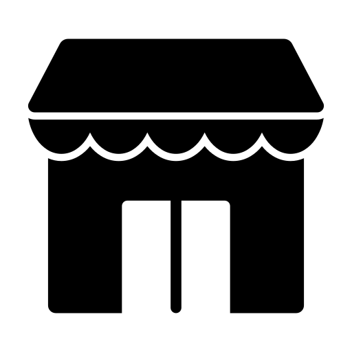 loja Generic Glyph Ícone