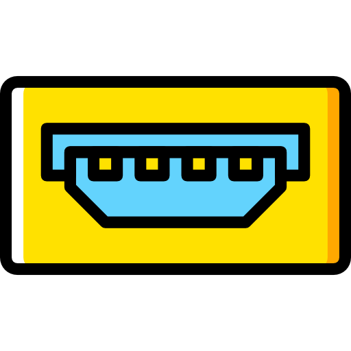 Usb Basic Miscellany Yellow icon