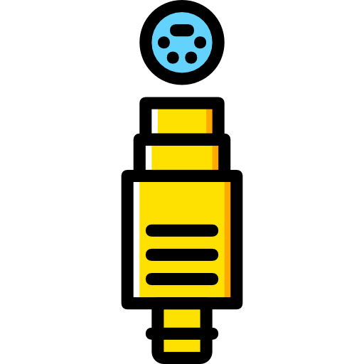 Plug Basic Miscellany Yellow icon