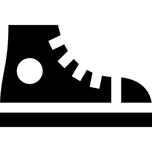 Shoe Basic Straight Filled icon