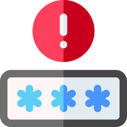 hasło Basic Rounded Flat ikona