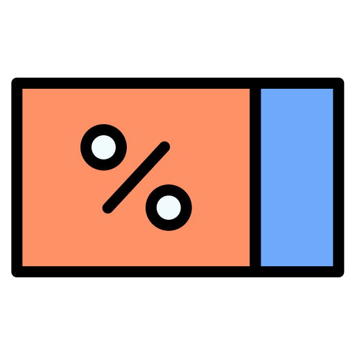 rabattgutschein Generic Outline Color icon