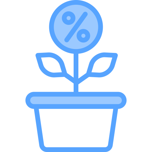 investition Generic Blue icon