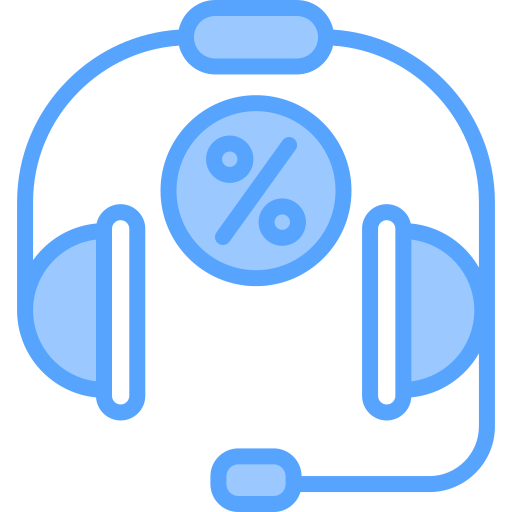 headset Generic Blue icon